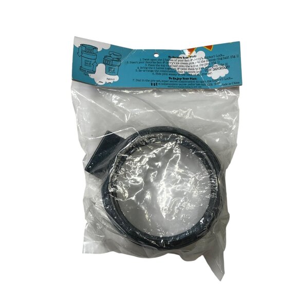 NEW SEALED Ben & Jerry's Euphori-Lock Ice Cream Pint Combination Lock Protector - Picture 2 of 7